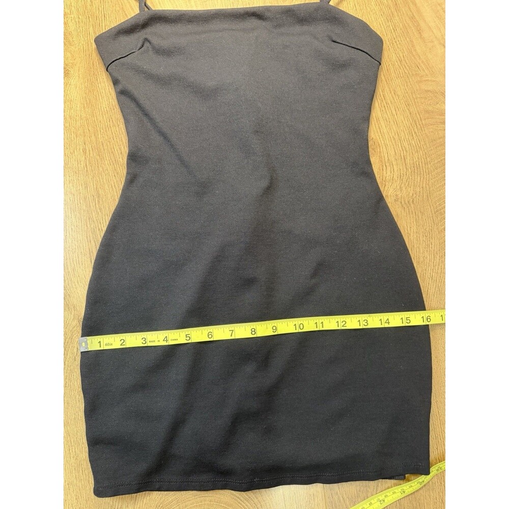 Lulus Black Bodycon Mini Dress Chic Little Black Dress Women’s Small - Picture 7 of 9